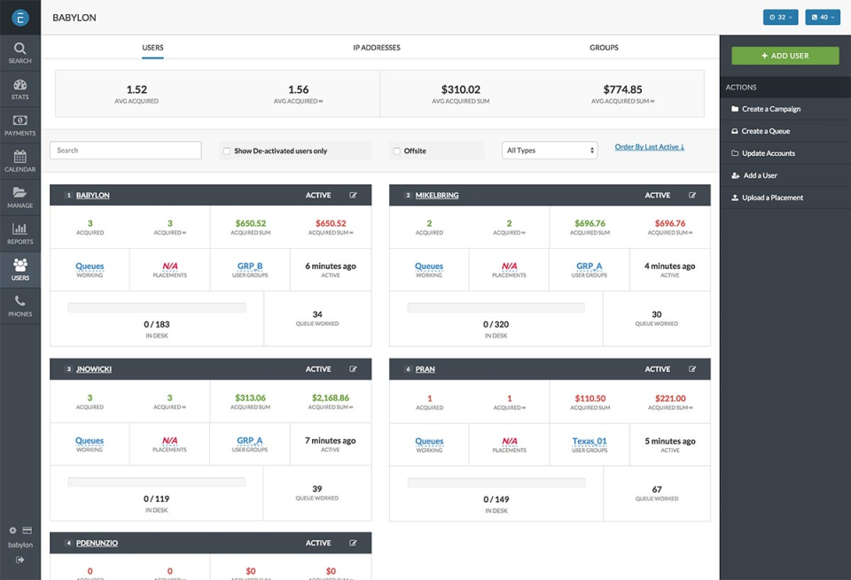 screenshot of Evolution Collect